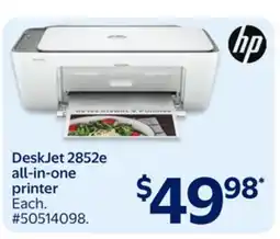Walmart DeskJet 2852e all-in-one printer offer