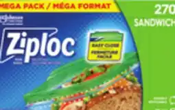 Walmart Ziploc Sandwich Bags Mega Pack offer