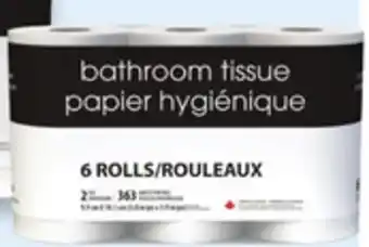 Walmart Black & White bathroom tissue offer