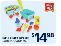Walmart Sand beach cart set offer