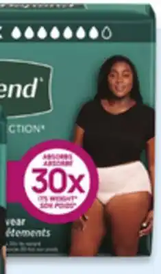 Walmart Depend incontinence underwear offer