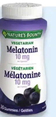 Walmart Nature's Bounty melatonin gummies offer