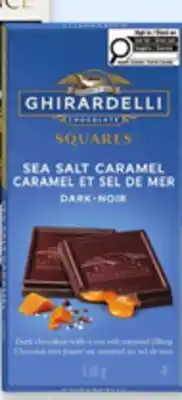 Walmart Ghirardelli chocolate bars offer