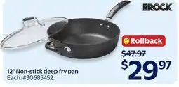 Walmart 12 Non-stick deep fry pan offer