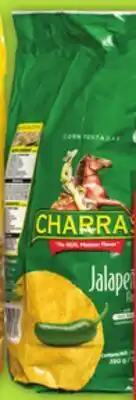 Food Basics CHARRAS CORN TOSTADAS OR HERDEZ GUACAMOLE SALSA offer