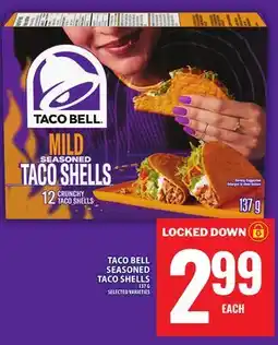 Food Basics TACO BELL SEASONED TACO SHELLS offer