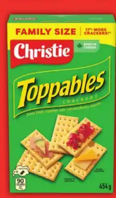 Food Basics CHRISTIE FAMILY SIZE CRACKERS offer