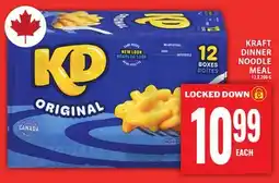 Food Basics KRAFT DINNER NOODLE MEAL offer