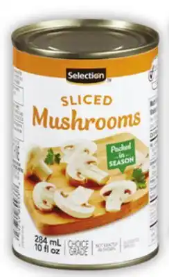 Food Basics SELECTION MUSHROOMS offer