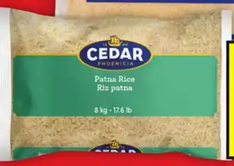 Food Basics CEDAR PATNA OR PARBOILED RICE offer