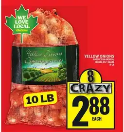 Food Basics YELLOW ONIONS offer