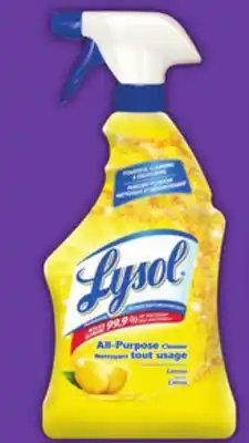 Food Basics LYSOL ALL PURPOSE CLEANER offer