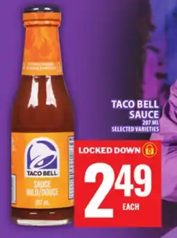Food Basics TACO BELL SAUCE offer