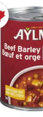 Food Basics AYLMER READY TO SERVE SOUP offer