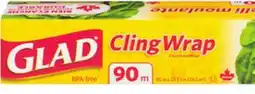 Food Basics GLAD CLING WRAP offer