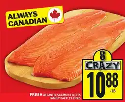 Food Basics FRESH ATLANTIC SALMON FILLETS offer