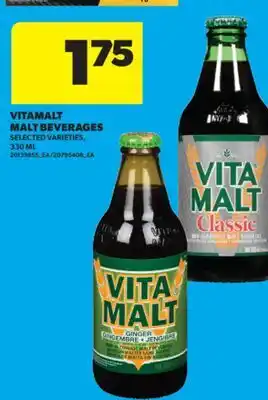Real Canadian Superstore VITAMALT MALT BEVERAGES offer