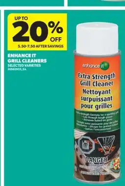 Real Canadian Superstore ENHANCE IT GRILL CLEANERS offer