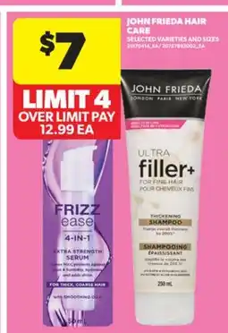 Real Canadian Superstore JOHN FRIEDA HAIR CARE offer