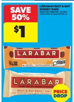 Real Canadian Superstore LÄRABAR FRUIT & NUT ENERGY BARS, 45/48 G offer