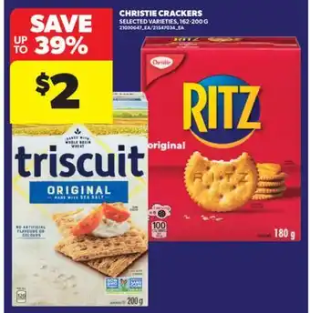 Real Canadian Superstore CHRISTIE CRACKERS offer
