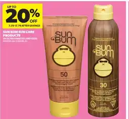 Real Canadian Superstore SUN BUM SUN CARE PRODUCTS offer