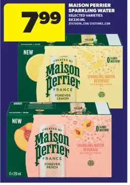 Real Canadian Superstore MAISON PERRIER SPARKLING WATER offer