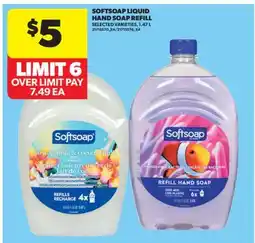 Real Canadian Superstore SOFTSOAP LIQUID HAND SOAP REFILL offer