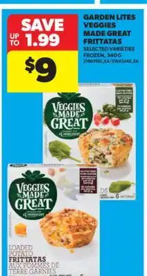 Real Canadian Superstore GARDEN LITES VEGGIES MADE GREAT FRITTATAS offer