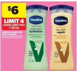 Real Canadian Superstore VASELINE HAND AND BODY LOTIONS offer