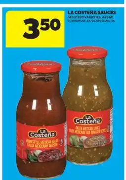 Real Canadian Superstore LA COSTEÑA SAUCES offer
