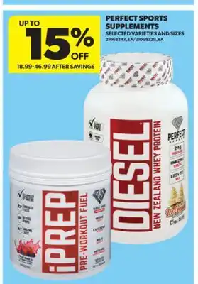 Real Canadian Superstore PERFECT SPORTS SUPPLEMENTS offer