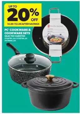 Real Canadian Superstore PC COOKWARE & COOKWARE SETS offer