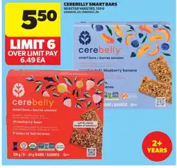 Real Canadian Superstore CEREBELLY SMART BARS offer