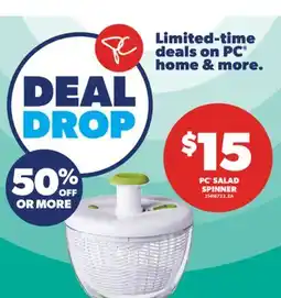 Real Canadian Superstore PC SALAD SPINNER offer