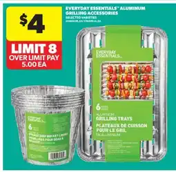 Real Canadian Superstore EVERYDAY ESSENTIALS ALUMINUM GRILLING ACCESSORIES offer