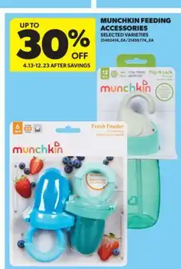 Real Canadian Superstore MUNCHKIN FEEDING ACCESSORIES offer