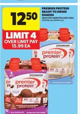 Real Canadian Superstore PREMIER PROTEIN READY TO DRINK SHAKES offer