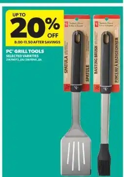 Real Canadian Superstore PC GRILL TOOLS offer
