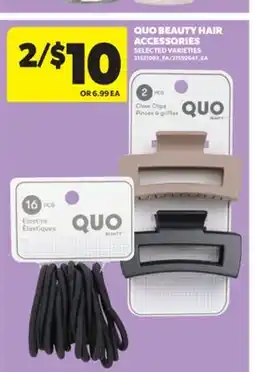 Real Canadian Superstore QUO BEAUTY HAIR ACCESSORIES offer