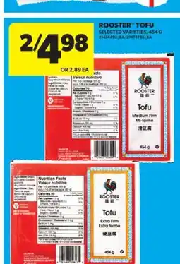 Real Canadian Superstore ROOSTER TOFU offer