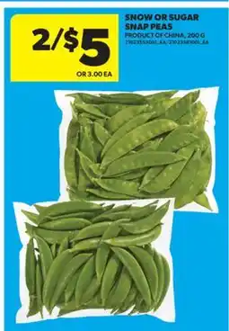 Real Canadian Superstore SNOW OR SUGAR SNAP PEAS offer