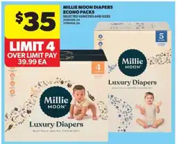 Real Canadian Superstore MILLIE MOON DIAPERS ECONO PACKS offer
