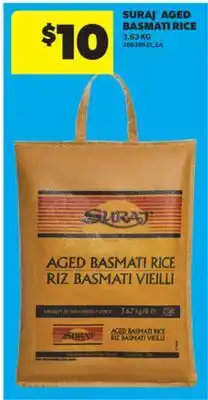 Real Canadian Superstore SURAJ AGED BASMATI RICE offer