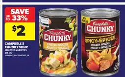 Real Canadian Superstore CAMPBELL'S CHUNKY SOUP offer