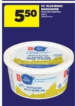 Real Canadian Superstore PC BLUE MENU MARGARINE offer