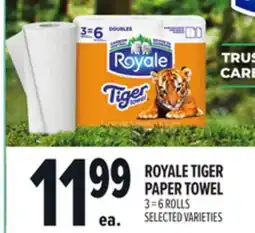 Metro ROYALE TIGER PAPER TOWEL offer