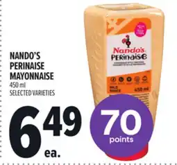 Metro NANDO'S PERINAISE MAYONNAISE offer