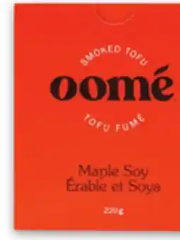 Metro OOMÉ READY TO EAT SMOKED TOFU offer