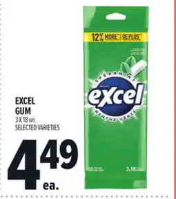 Metro EXCEL GUM offer